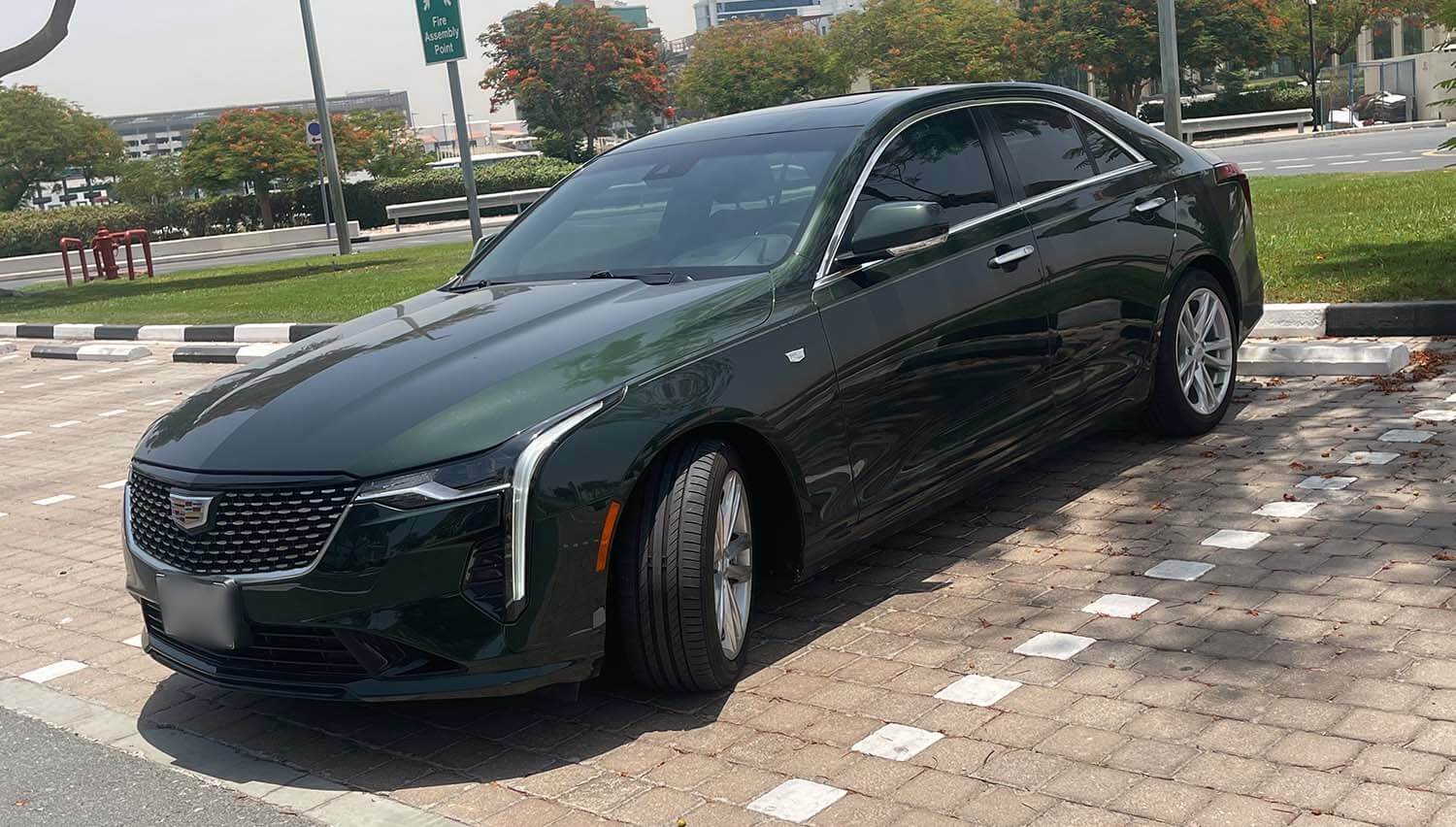 Cadillac CT4 Car Rental Dubai